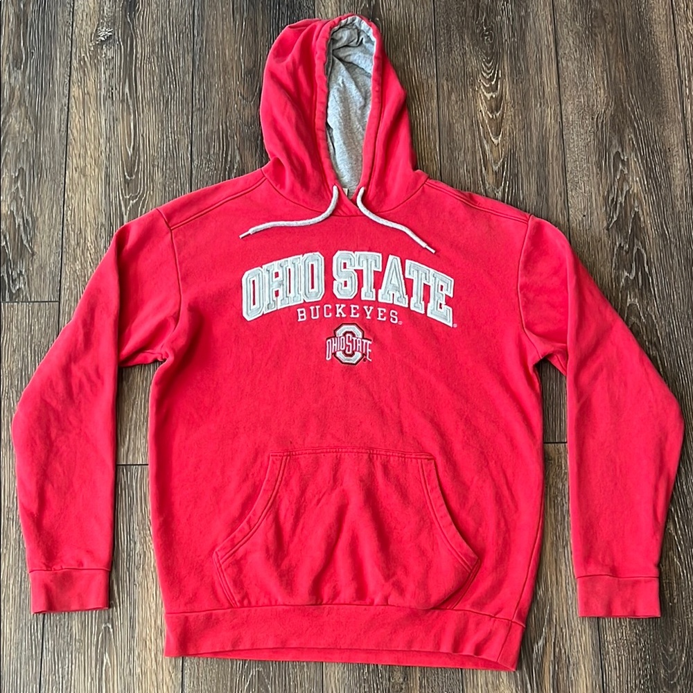 Knights Apparel Ohio State Buckeyes Red Hoodie Womens Medium